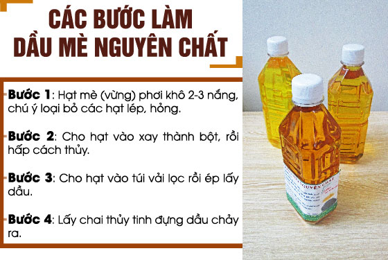 cách làm dầu tại nhà